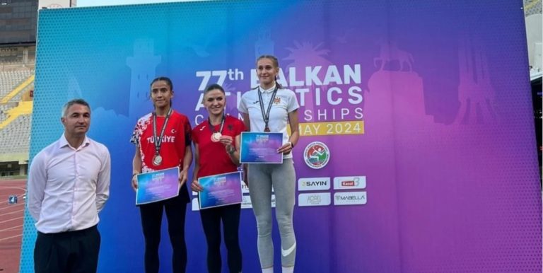 Luiza Gega kampione e Ballkanit me kohën rekord