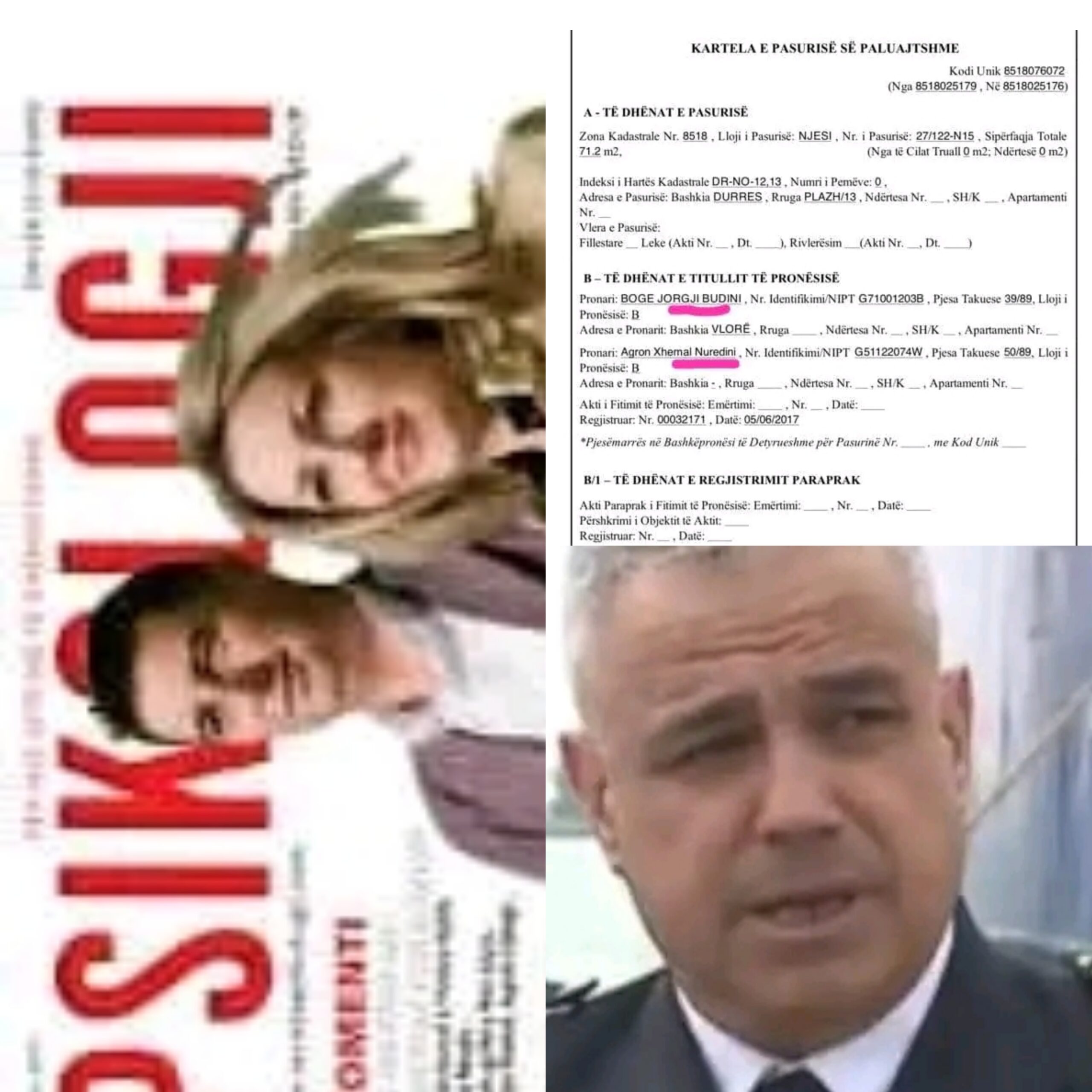 Bashkëshorti Ina Ramës ortak biznesi me Boge Budinin, ish-drejtorin ‘skafist’ të kufirit të Durresit dhe i besuar i Tahirit. A i ka deklaruar si pasuri?