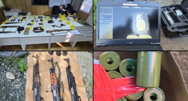 Policia e Kosovës konfiskon 30 armë në veri! Dyshime se janë të pjesëtarëve të grupit terrorist që kreu sulmin në Banjska