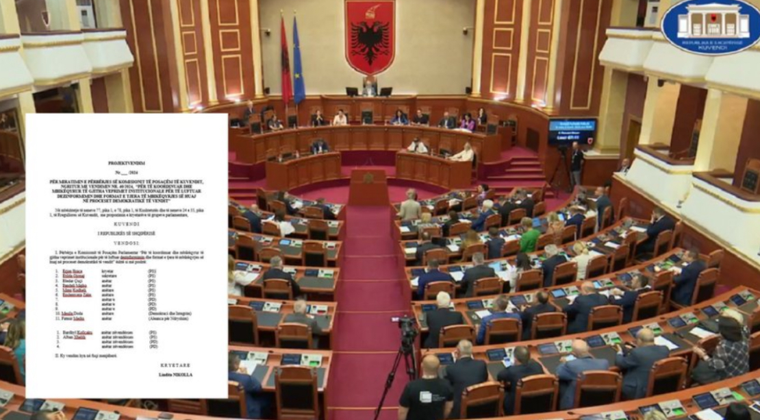 PS çon emrat në Kuvend, ja kush është kryetari dhe anëtarët e Komisionit të Dezinformimit