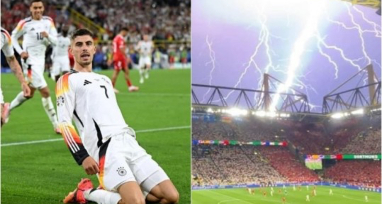 Euro 2024/ Danimarka ‘mbytet’ në rebeshin e Dortmundit, Gjermania e mund 2-0 dhe merr biletën për në çerekfinale! Rrufeja ndërpret ndeshjen