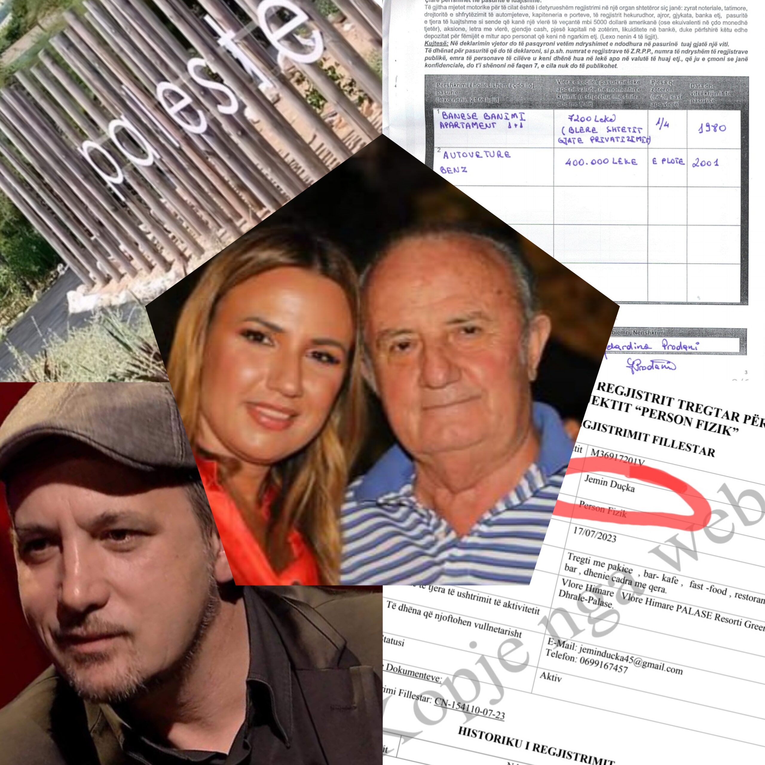 Babai i Gelardina Prodanit i futet biznesit 78 vjeç. Si po i pastron paratë e aferave sekretarja e 3 ministrive me pasuri nga ish Blloku në Palasë. Në skenë burri muzikant. ‘Jam me pushime, nuk vij’. Si u nis Gela me urgjencë nga plazhi për në SPAK pas paralajmërimit të Altin Dumanit