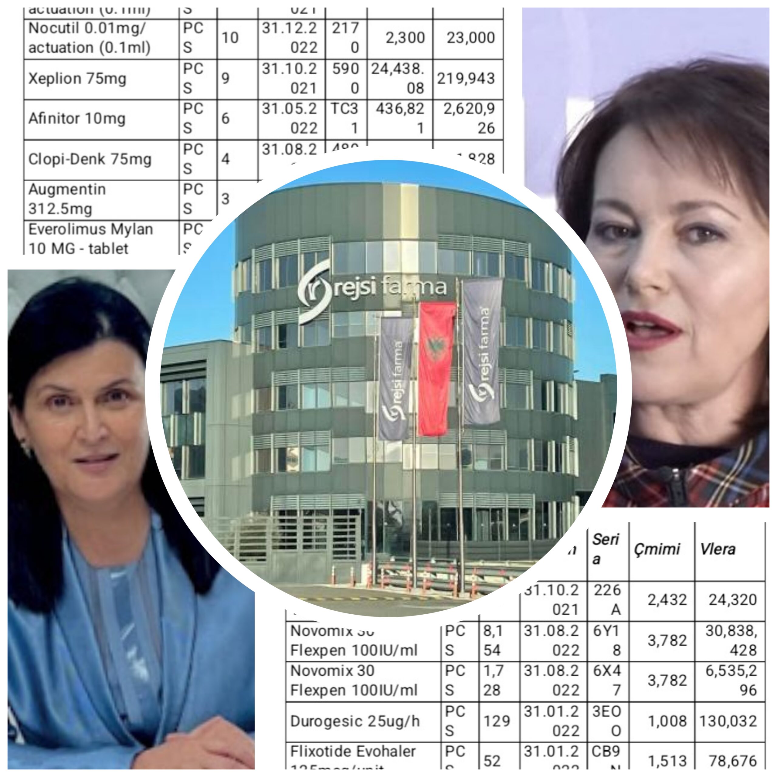 Rejsi Farma e Merita Sheqit e mbushur me ilaçe të skaduara, Albana Çela e FSDKSH mbuloi krimin, në lojë edhe Manastirliu 