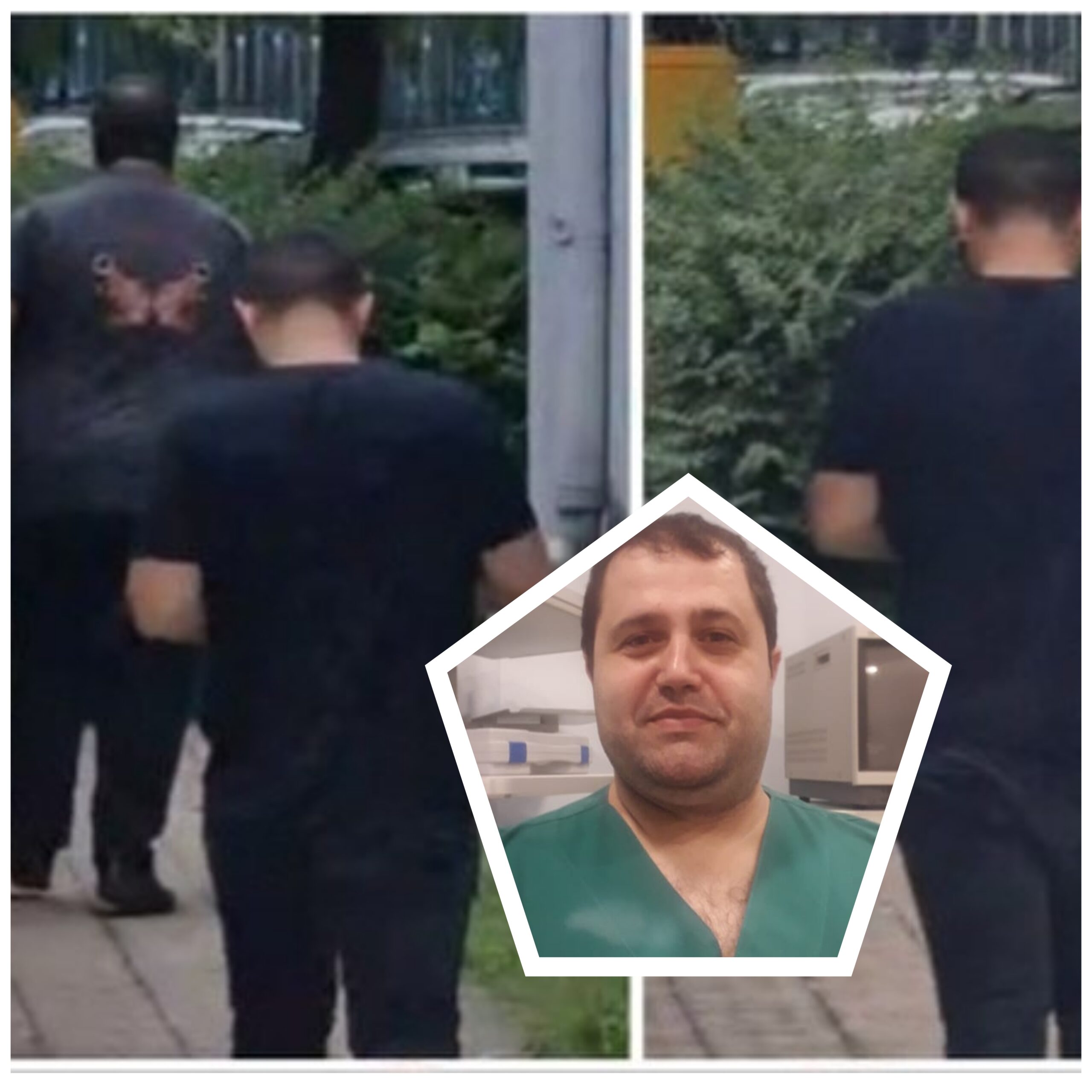 Foto / “Ik o hajdut ik”, ‘kasapi’ i Onkologjikut Edmond Gashi ia mbath vrapit pas daljes nga Gjykata!
