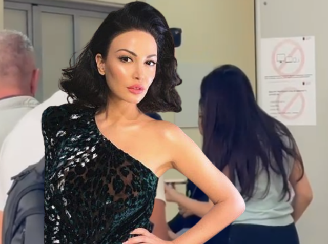 Këngëtarja Bleona Qereti paraqitet në gjykatën penale të Tiranës
