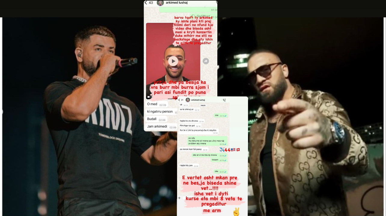 “Hajde pimë nga një gotë”, Tik-Tokeri nxjerr bisedat me Stresin në “WhatsApp” dhe thotë se “e preu në besë”