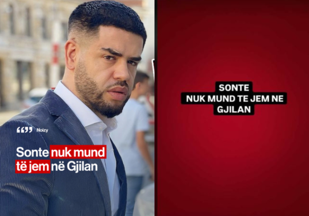 Policia e kërkon, Noizy reagon në Instagram: Sonte nuk mund të jem në…