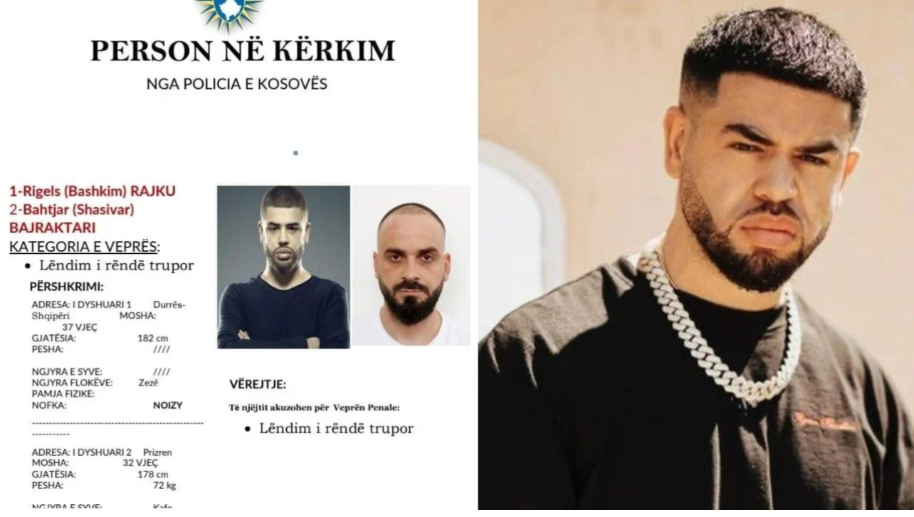 U shpall në kërkim nga Policia e Kosovës, reagon Noizy: Nuk kam gisht, denoncim i padrejtë! Kërkoj ndjesë për…