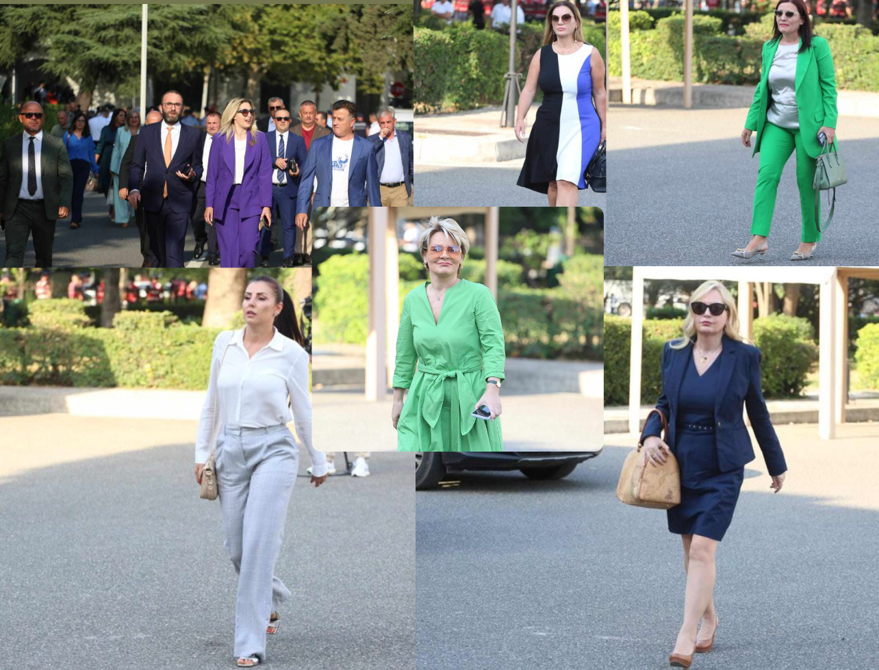 FOTOT: Më shumë modë sesa politikë