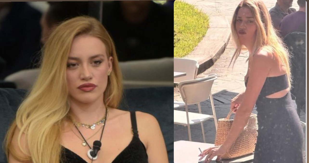 FOTO/ U ‘zhduk’ nga rrjetet sociale dhe nuk uroi as Romeon, Heidi Baci shfaqet e vetme me cigare në dorë në televizion