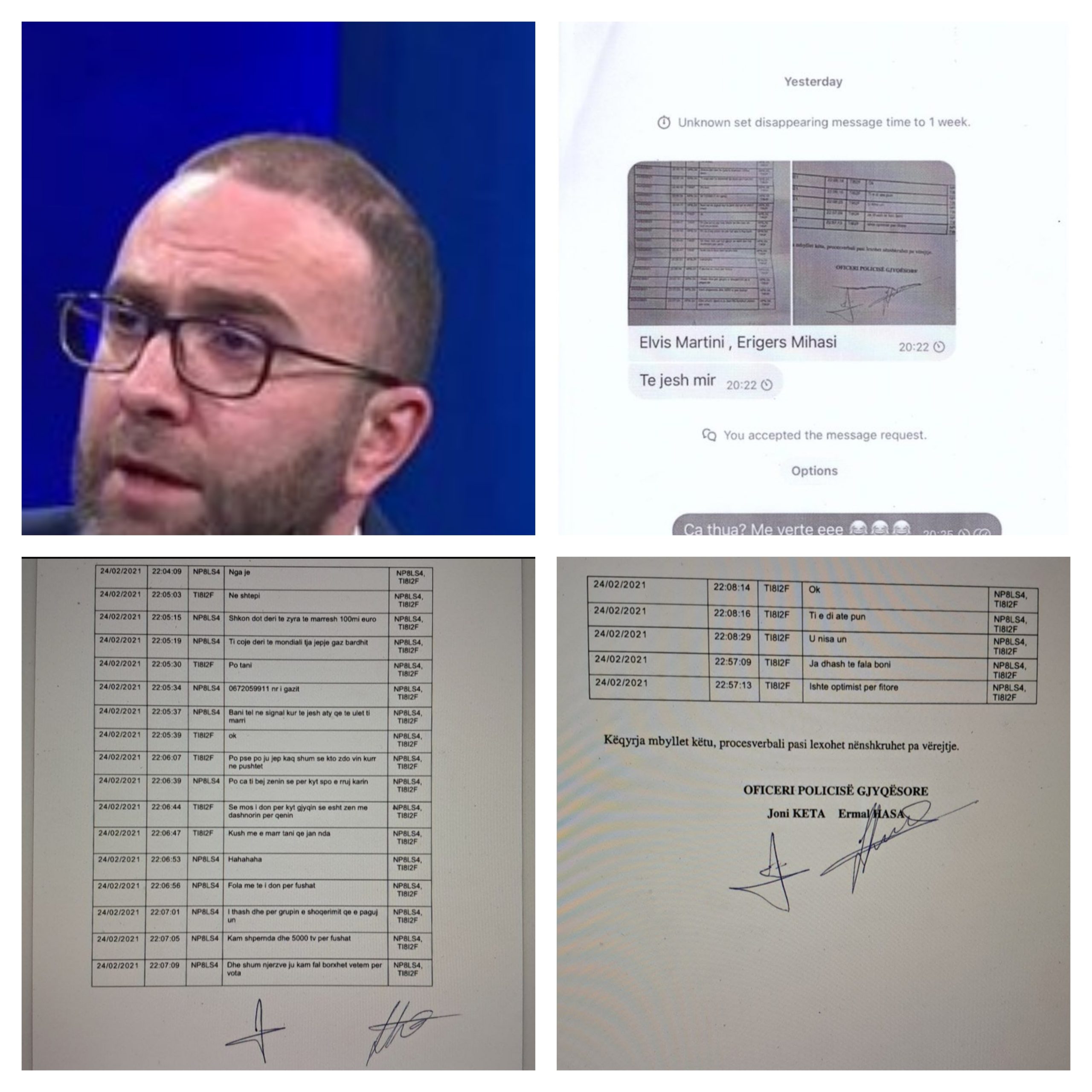 Përgjimi i pretenduar në Sky për Gaz Bardhin, Vis Martinaj: Çoi 100 mijë euro te Mondiali se më tha Shkëlzeni, i duan për fushatë
