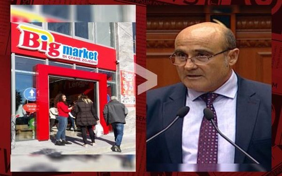 Deputeti i “Big Market” nuk deklaron 40% të importeve e shitjeve faktike