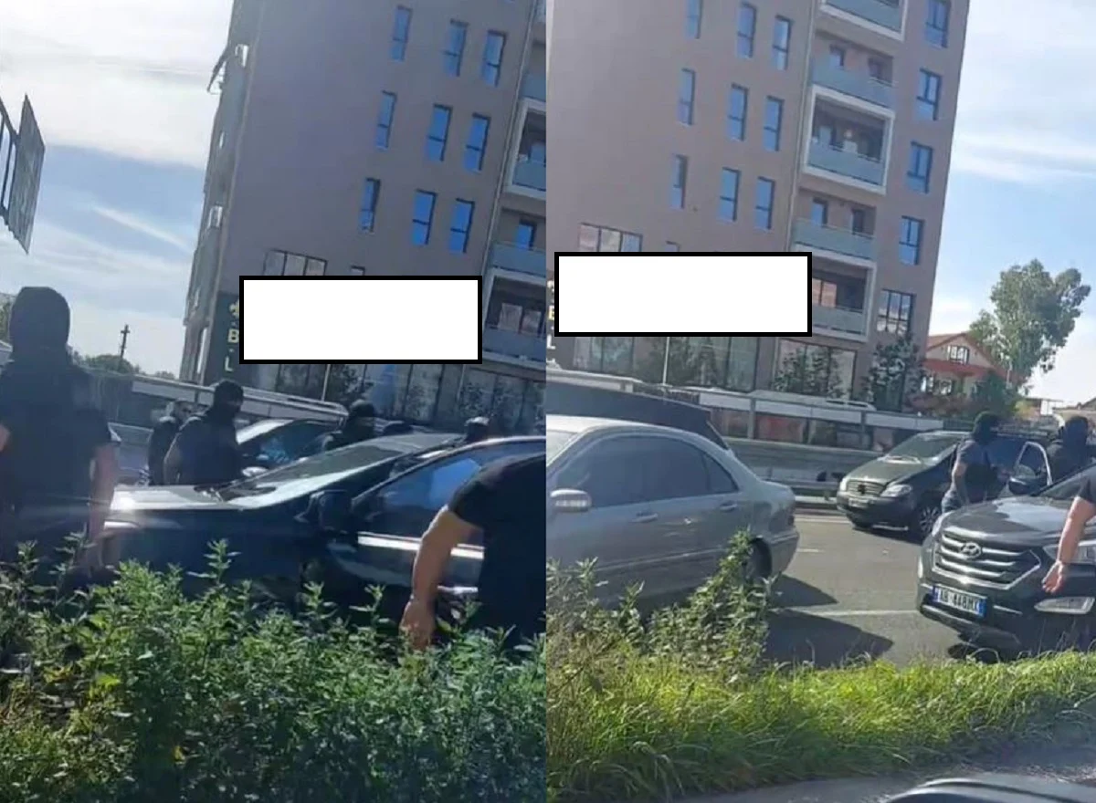 Video e re/ “Hiqe telefonin”, momenti nga aksioni i arrestimit të Ilir Metës. Qytetari filmon efektivët me maska, por…  