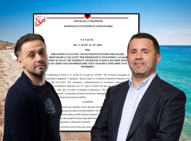 Qeveria shpall Turjan Hyskon dhe ish/nënkryetarin e bashkisë Vorë investitor strategjik në Himarë!