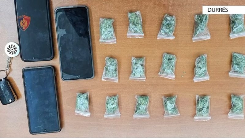 Shpërndanin kanabis, arrestohen dy persona në Durrës