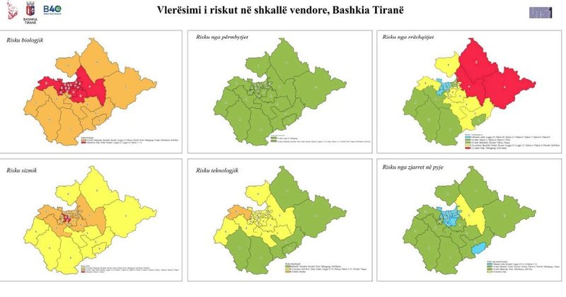 Raporti: Njësia 2 dhe Kashari, zonat më të rrezikuara nga fatkeqësitë natyrore në Tiranë, ja më të sigurtat