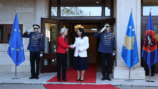 Video skandaloze e von der Leyen që përfshinte Kosovën si pjesë të Serbisë, reagon Komisioni Europian