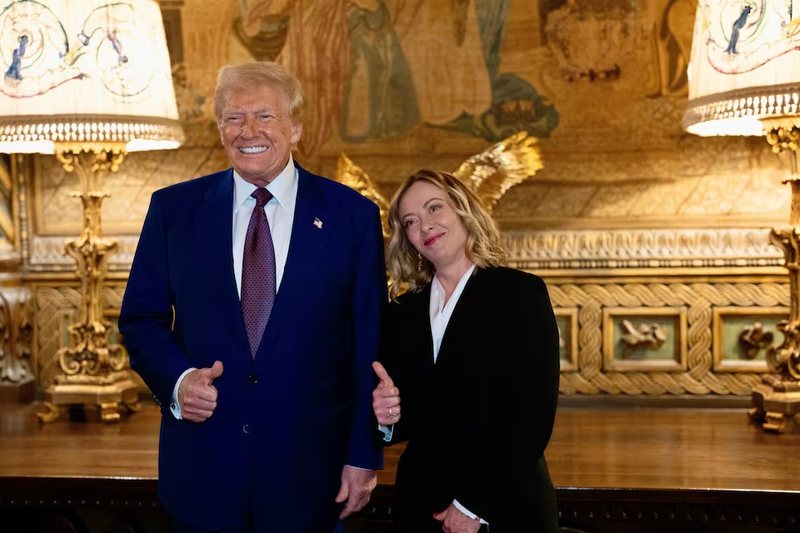Georgia Meloni i shkoi për vizitë në rezidencë, Donald Trump: Është një grua fantastike