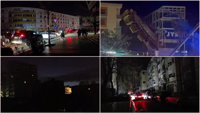Probleme me energjinë elektrike, gjysma e Shqipërisa në terr pa drita