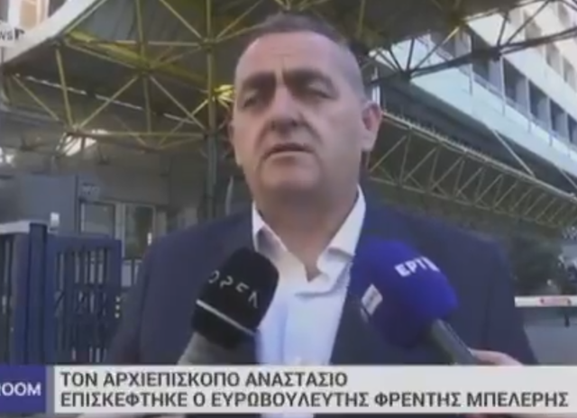 “Është babai shpirtëror i çdo greku”, Fredi Beleri viziton Janullatosin në spital, nesër në Janinë për “të ardhmen e Epirit të Veriut”