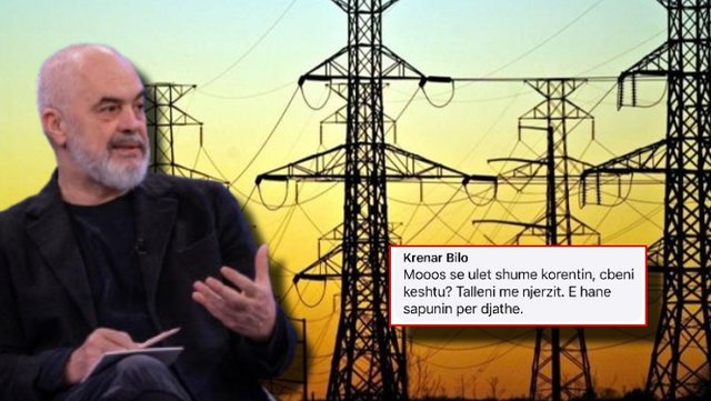 “Energjia, tre herë më e lirë se në Greqi”, Rama u përgjigjet komentuesve: E ulëm çmimin me 10.5%/kWh dhe prapë fjala e keqe fluturon