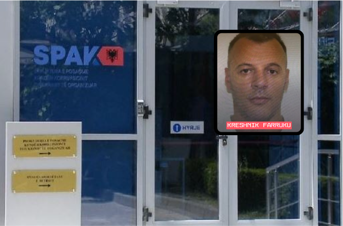 Trafik droge dhe grup i strukturuar kriminal, GJKKO dërgon në burg të shumëkërkuarin me 10 emra, Kreshnik Farruku