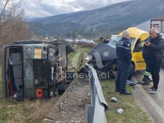 Gjirokastër/ Aksidentohet Kamioni i Forcave të Armatosura me një makinë, ndërron jetë biznesmeni 