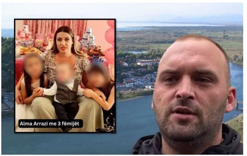 Bashkëshortja e tij u mbyt në lumin Buna së bashku me tre fëmijët, Prokuroria e Shkodrës kërkon 6 vite burg për Erdgys Arrazin