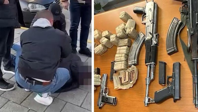 Goditet grupi kriminal që shiste armë – Arrestohen 2 persona në Tiranë, 2 të tjerë në kërkim
