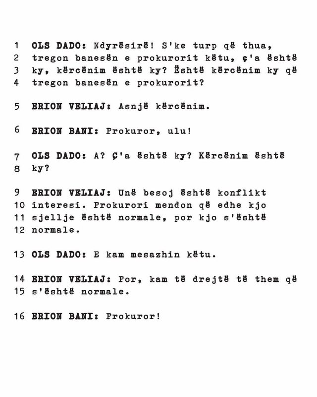 “Ndyrësirë..”. Skandali i Ols Dados në seancë gjyqsore që fyen Veliajn. Ja proceverbali i seancës. Artur Metanit nuk i del gjumi