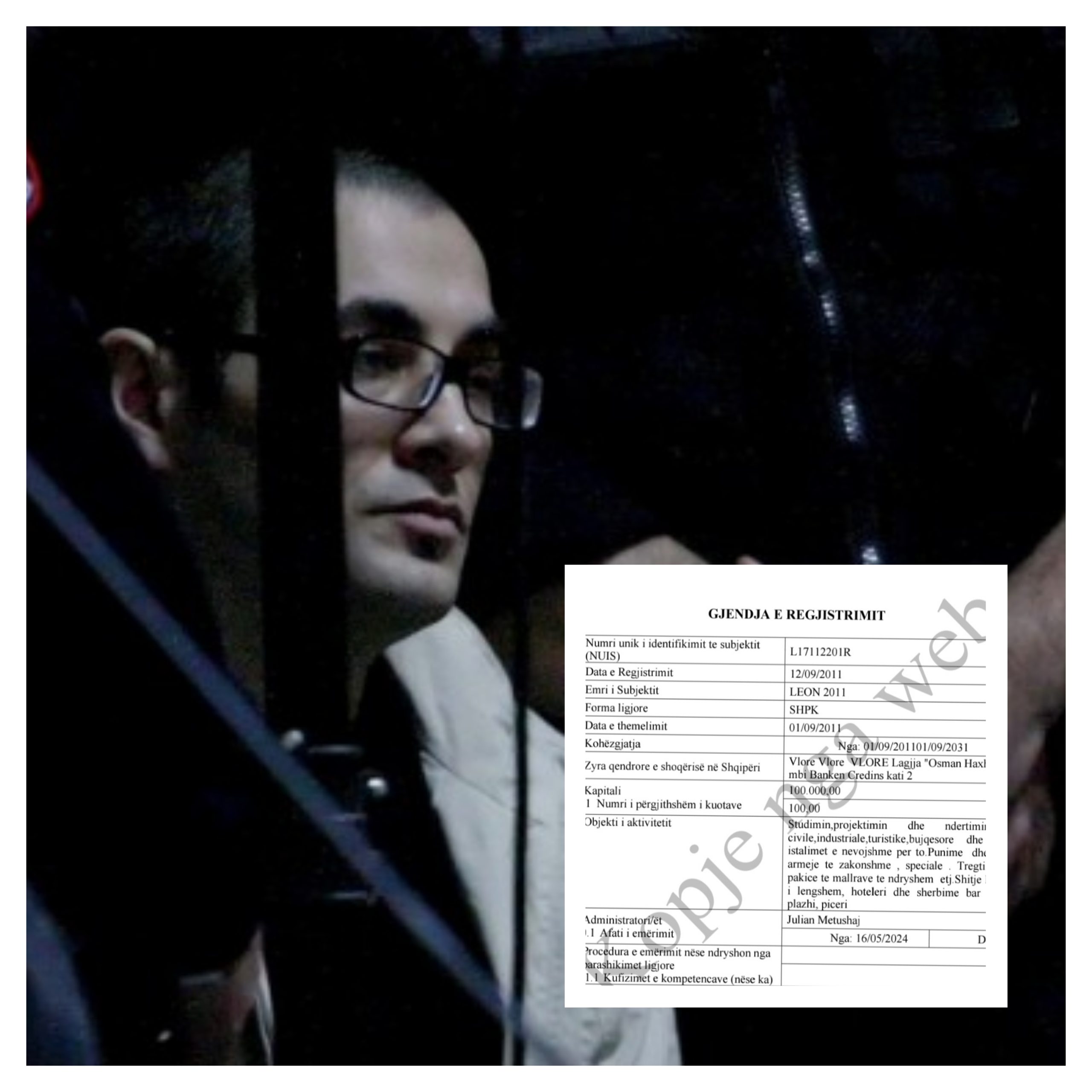 Julian Metushaj merr leje për kullë 36 kate në Vlorë, i doli emri në dëshminë e killerit Julian Sinanaj