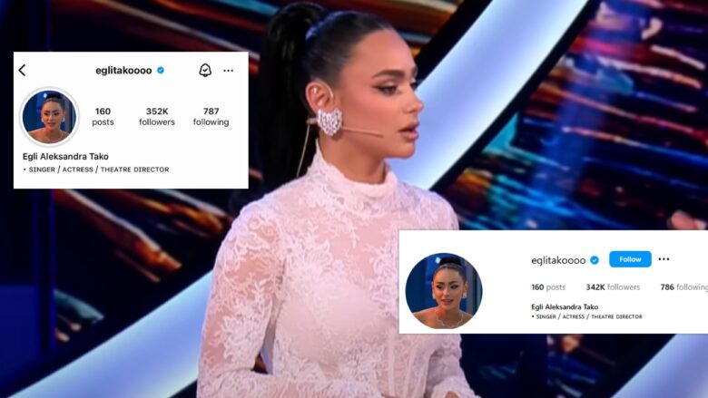 Rikthimi në Big Brother VIP – Egli Tako humb 10 mijë ndjekës në Instagram 