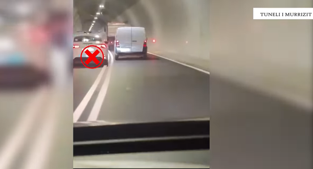 Parakalimi i gabuar me makinën e policisë te tuneli i Murrizit, nën hetim efektivi dhe shefi i Komisariatit të Matit