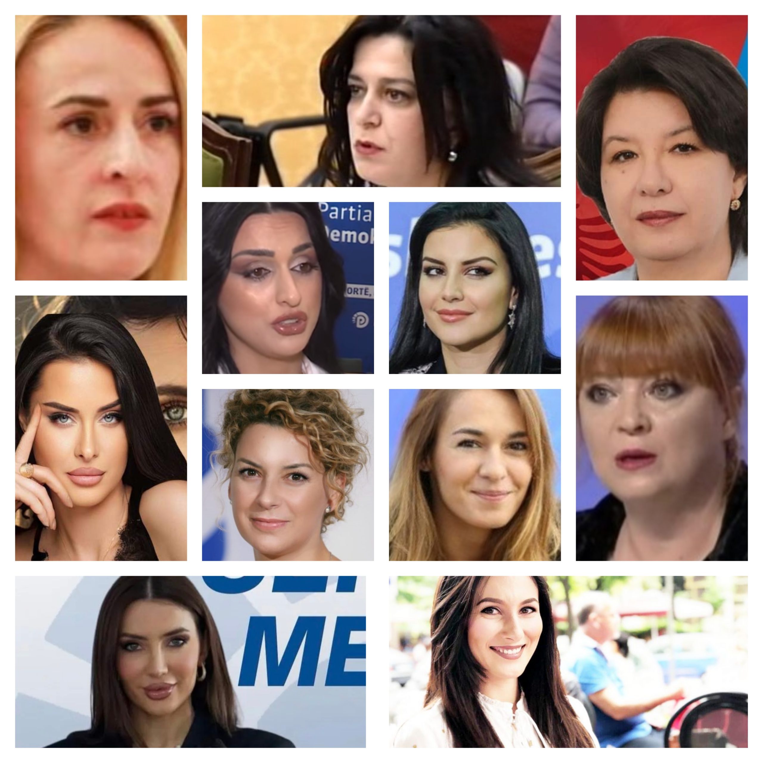 PD ndëshkon gratë / Zonjat më pak të votuara nga Orjela Nebiaj, Floriana Garo, Silvi Bardhi, Fjoralba Dizdari tek Alesia Balliu