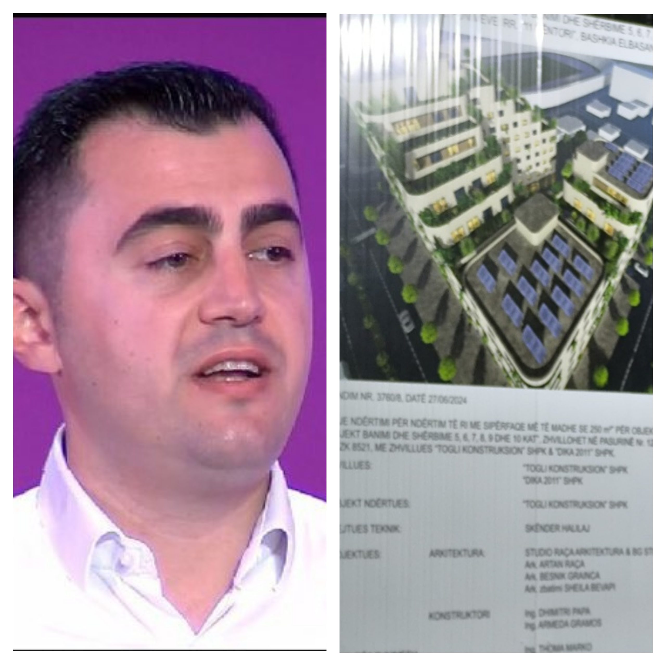 Kryebashkiaku i Elbasanit Gledian Llatja i jep babait të tij leje për pallate, grupet kriminale përlajnë tenderat, Bylykbashi refuzon të firmosë, vula i kalon Asim Sulës