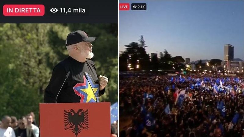 Çelja e fushatës, Rama mund Berishën, 5.4 herë më shumë ndjekës në rrjetet sociale, por Belo ka një falenderim dhimbje