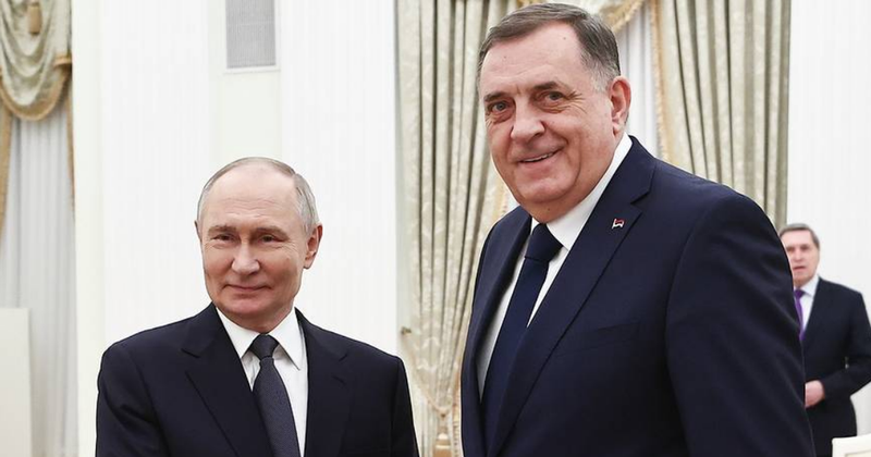 I arratisur nga drejtësia, Dodik shfaqet në takim me Putinin në Moskë