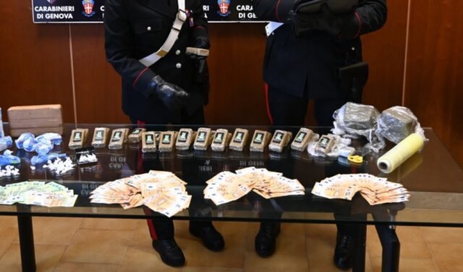 Operacion antidrogë në Itali, arrestohet një shqiptar dhe bashkëpunëtori i tij; sekuestrohet kokainë me vlerë 400 mijë euro