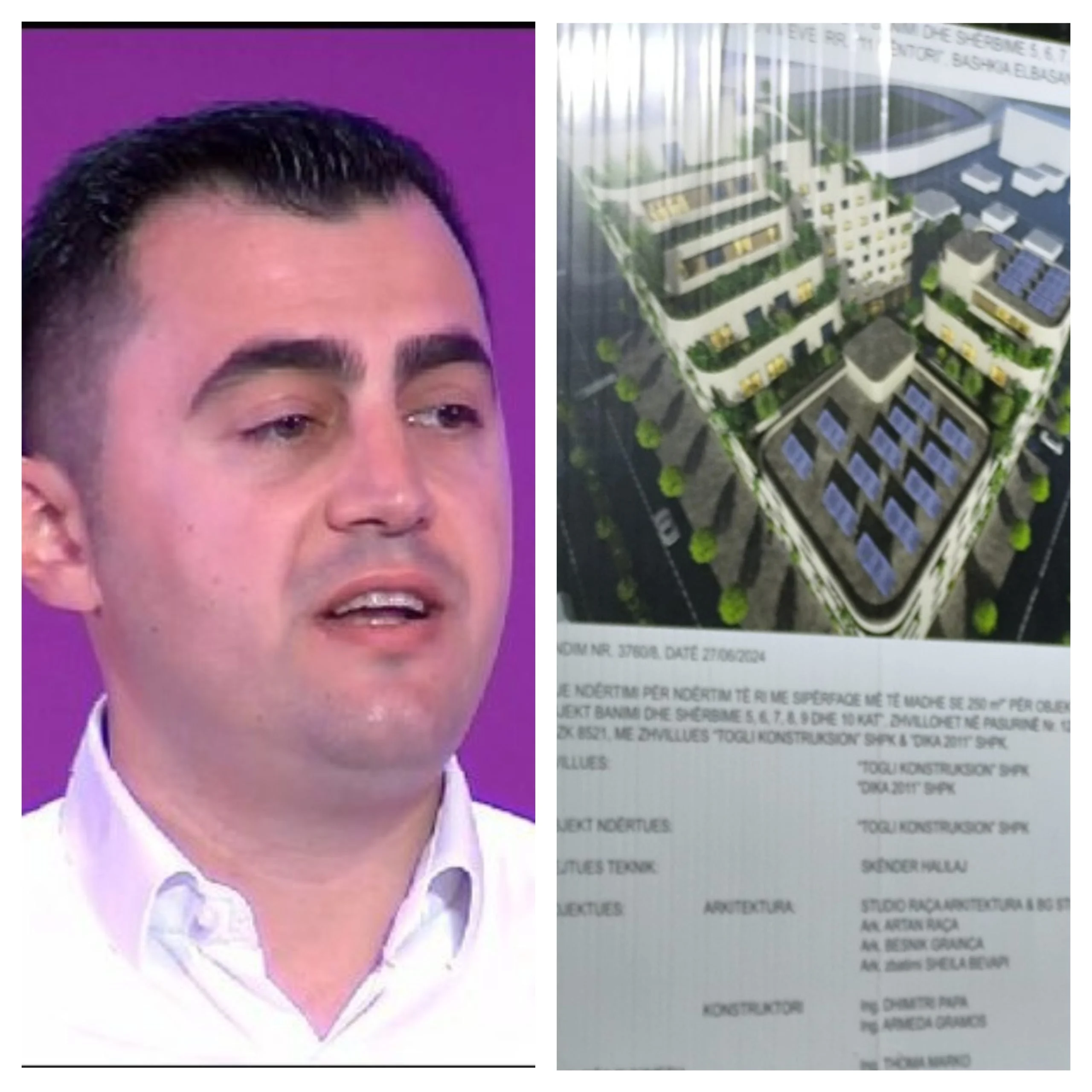 Kryebashkiaku i Elbasanit Gledian Llatja i jep babait të tij leje për pallate, grupet kriminale përlajnë tenderat, Bylykbashi refuzon të firmosë, vula i kalon Asim Sulës
