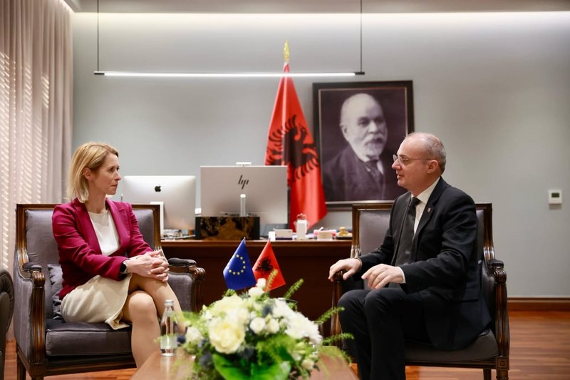 Hasani mikpret Kaja Kallas: Çojmë në një tjetër nivel bashkëpunimin mes Shqipërisë dhe BE-së
