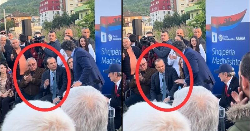 VIDEO: Sherr se kush do të flasë i pari, momenti kur Edi Paloka përplaset me kandidatin demokrat për deputet