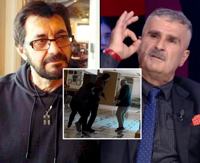 VIDEO / Plas sherri në Tiranë mes Ilir Demaliajt dhe Kujtim Gjuzit 
