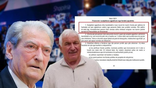 Lobimi 6 mln $ i PD, ligji ndalon financim të huaj në fushatë! Kodi Zgjedhor: Jo më shumë se 1 mln lekë për dhurim 