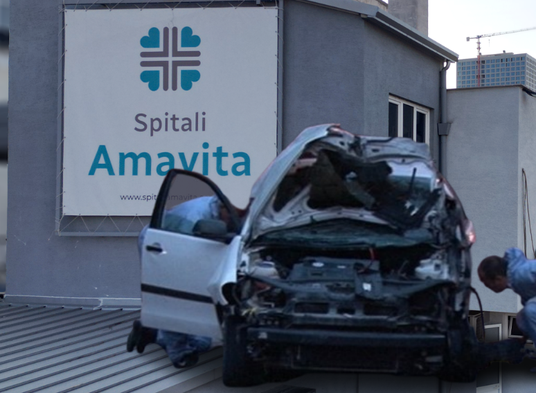 Panik në “Qytet Studenti”/ Tritol automjetit të parkuar në spitalin ‘Amavita’, në pronësi të një gruaje!