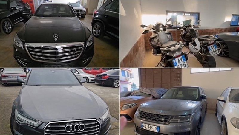 131 makina luksoze të sekuestruara: Nga Lamborghini te Rolls Royce, sa shkon vlera e tyre