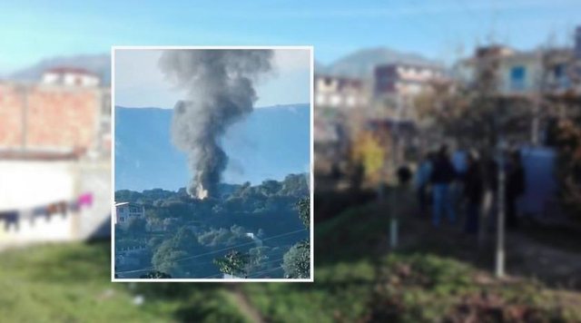 Zjarr i madh në Babrru, flakët rrezikojnë banesat, banorët në panik (FOTO) 