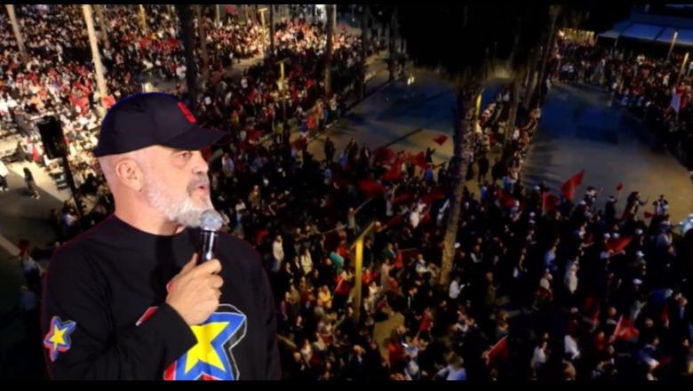 Rama nga qyteti bregdetar: Ky është takimi më i madh që kam parë ndonjëherë në Durrës, do marrim 9 mandate 