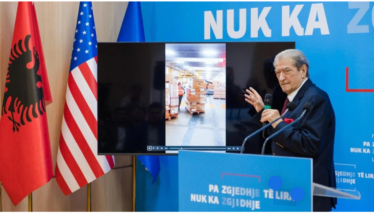 Berisha publikon fotot e punonjësit të DHL në Greqi: Zgjedhjet u bënë në zyrat e partisë, morën pjesë edhe punonjës të ambasadës 