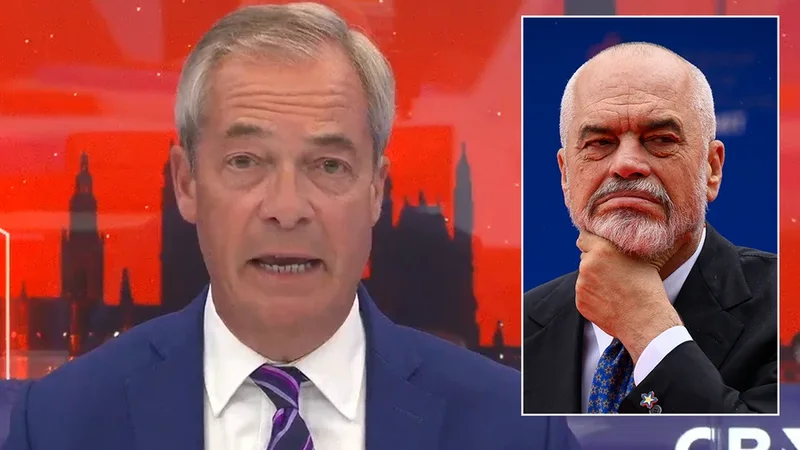 Kritikoi Britaninë, Nigel Farage sulmon Ramën: Hajde merr kriminelët që ke këtu…