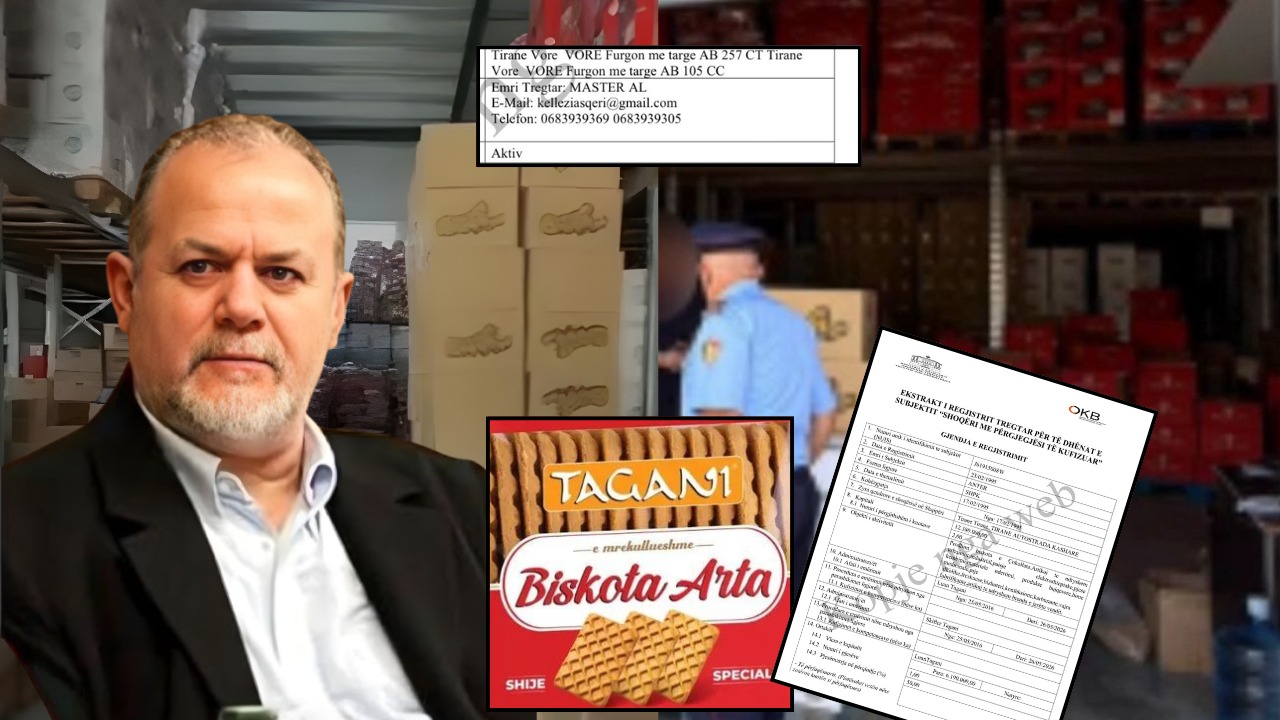 FOTO/ Ky është Skifter Tagani, bashkëpronari i “Master AL” nga ku shpërndaheshin ushqimet e skaduara. Vetëm procedim penal për të, si u zbut masa